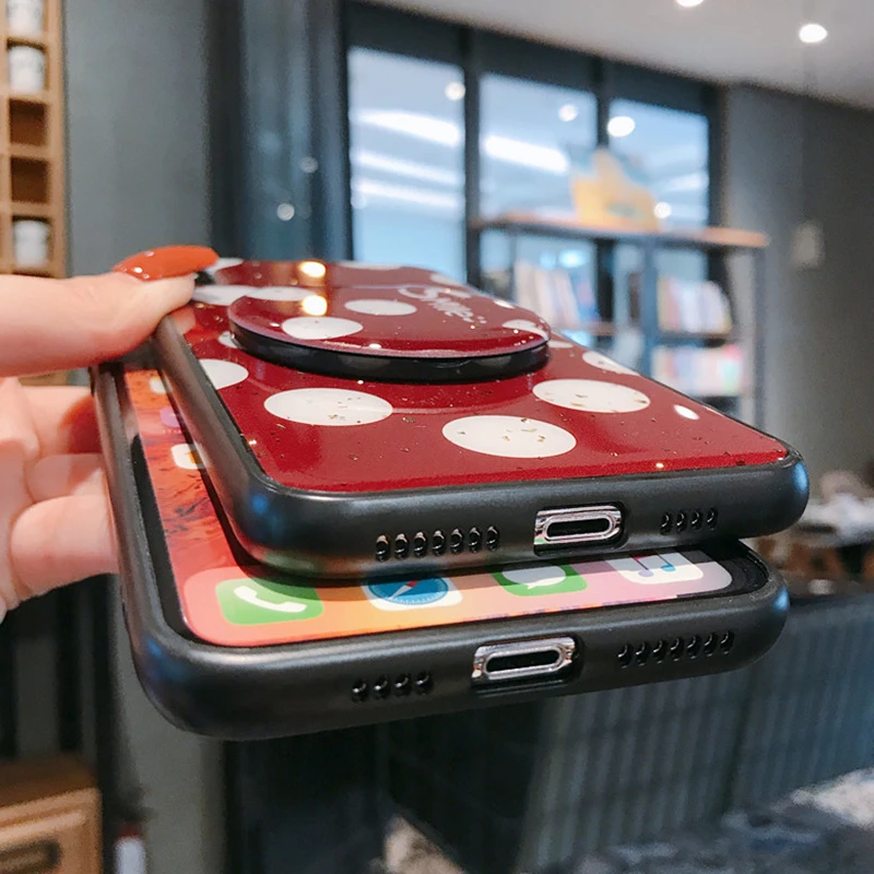Glossy Drop Glue Dots Patterned Cases for Huawei Mate 30 Pro Case with Mirror Bracket Cover for Huawei Mate 20 10 Pro Case Coque
Glossy Drop Glue Dots Patterned Cases for Huawei Mate 30 Pro Case with Mirror Bracket Cover for Huawei Mate 20 10 Pro Case Coque