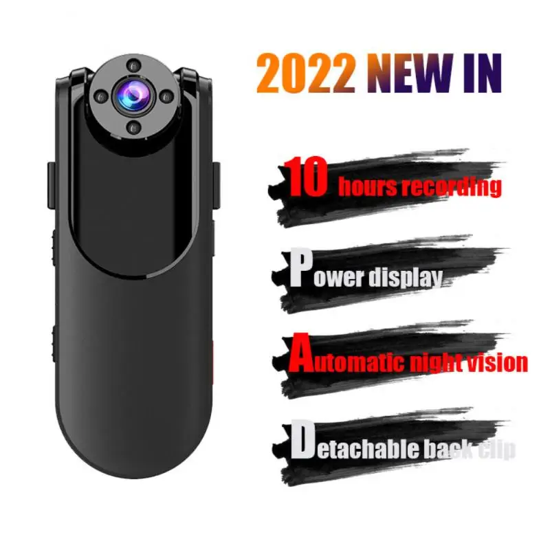 Новинка 2022 мини-камера портативный цифровой видеорегистратор камера ночного