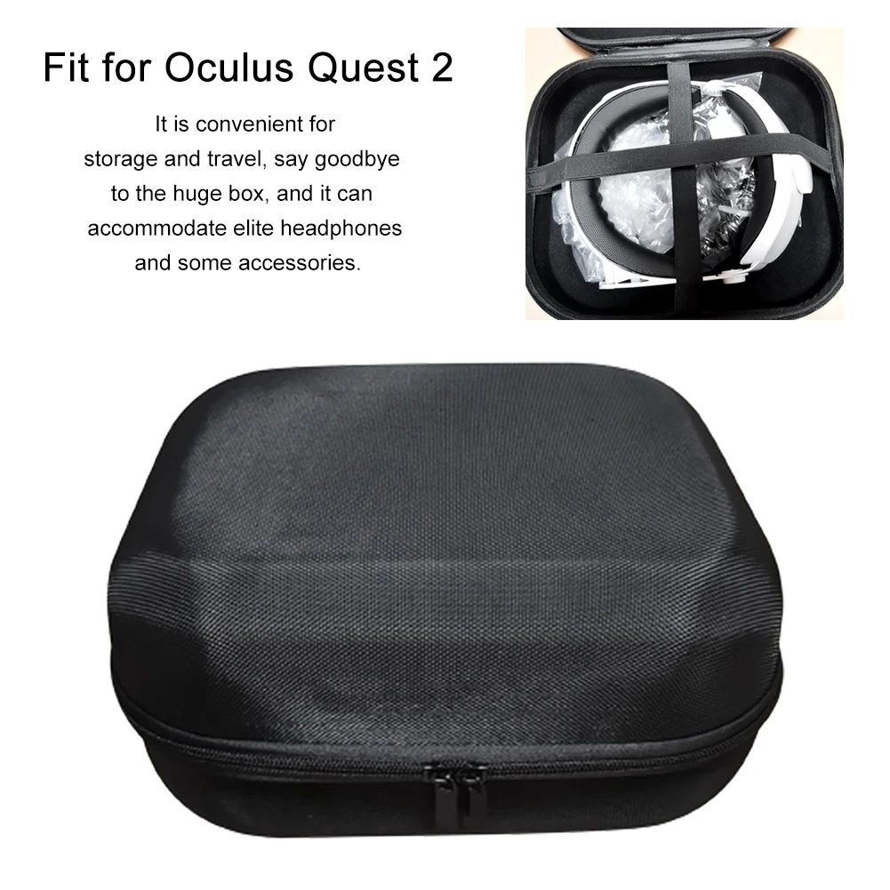 Protective With Strap Accessories Carrying Case Portable Home Shockproof Travel VR Headset Storage Bag Fit For Oculus Quest 2
Protective With Strap Accessories Carrying Case Portable Home Shockproof Travel VR Headset Storage Bag Fit For Oculus Quest 2