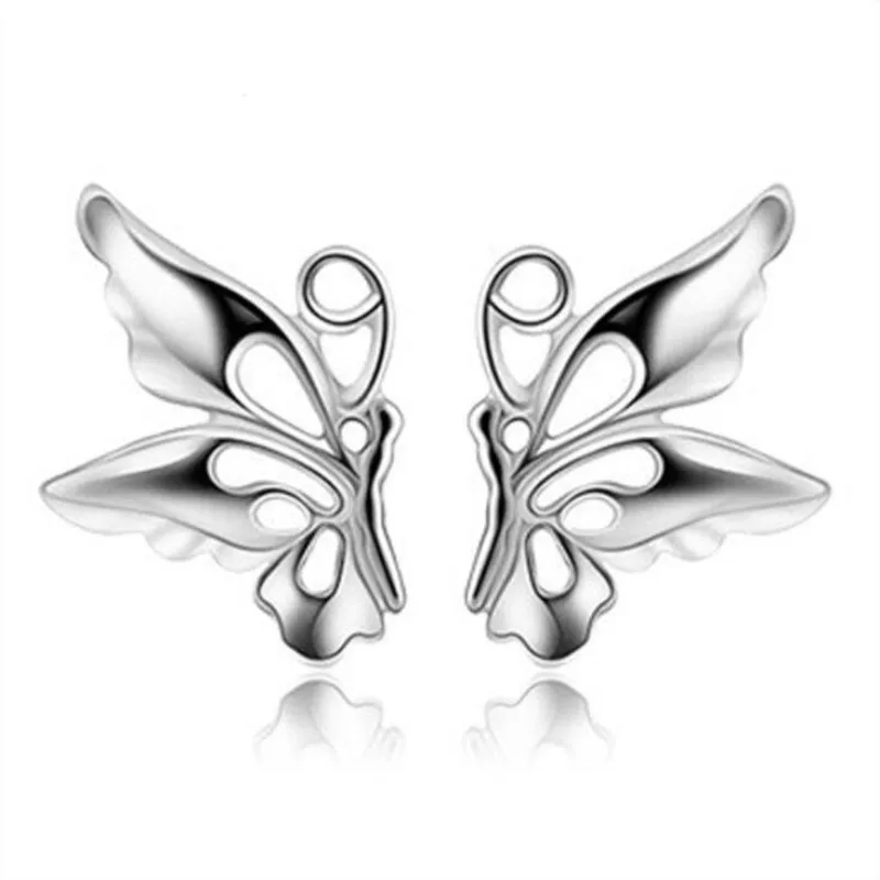 New Fashion Jewelry Popular Small Butterfly Exquisite 925 Sterling Silver Simple Wild Lovely Temperament Stud Earrings E396
New Fashion Jewelry Popular Small Butterfly Exquisite 925 Sterling Silver Simple Wild Lovely Temperament Stud Earrings E396