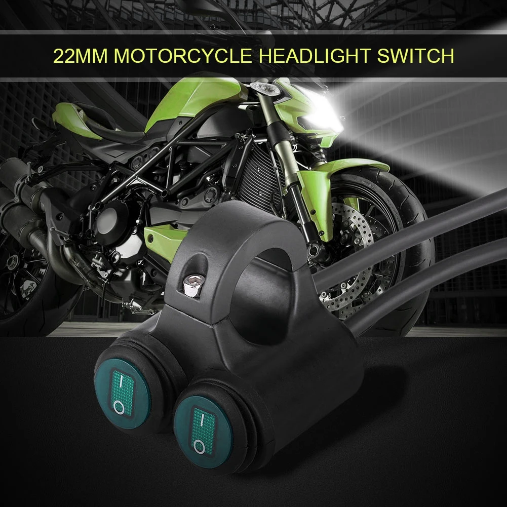 22mm Universal Motorcycle Handlebar Headlight Brake Fog Lights Horn Dual Button Switch Model A
22mm Universal Motorcycle Handlebar Headlight Brake Fog Lights Horn Dual Button Switch Model A