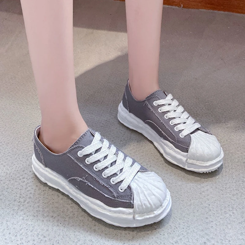 Fashion Color Matching Ladies Single Shoes Summer New Everyday All-Match Large Size Casual Canvas Shoes
Fashion Color Matching Ladies Single Shoes Summer New Everyday All-Match Large Size Casual Canvas Shoes