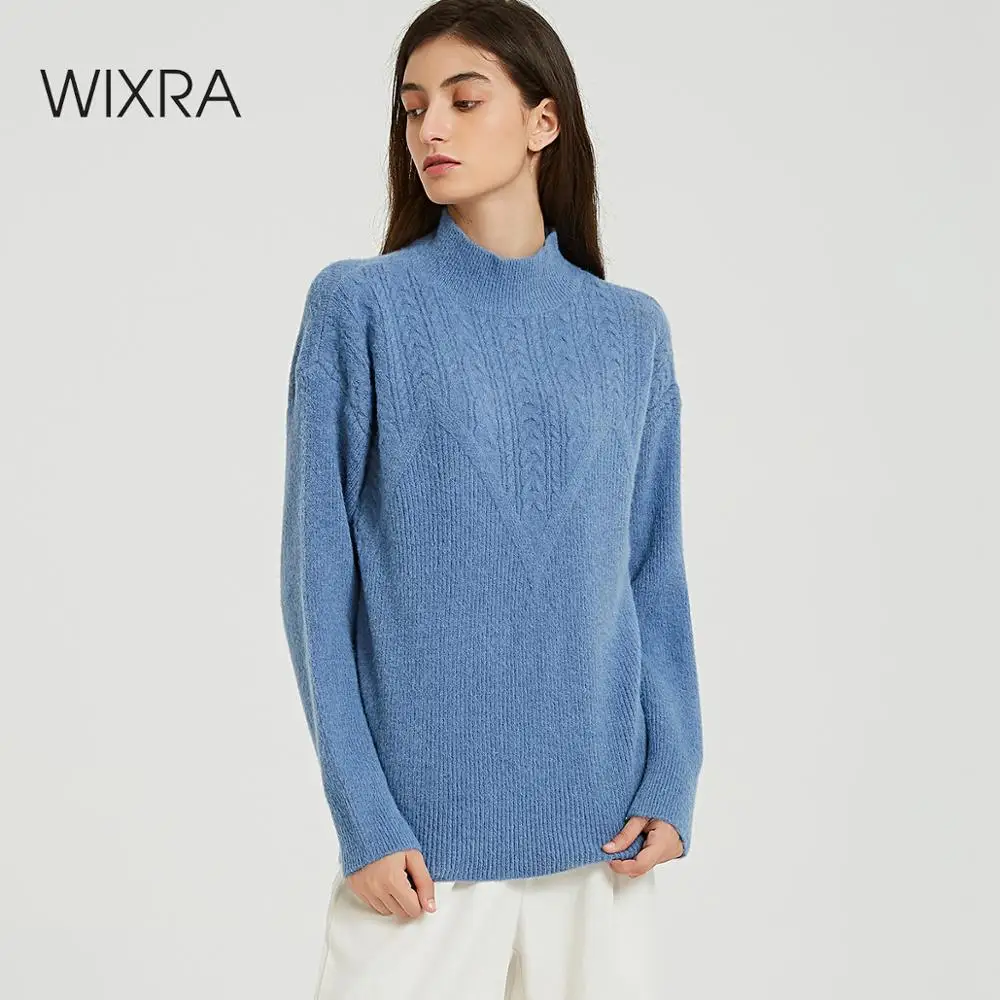 Wixra Женские повседневные кофты с длинным рукавом свитшот толстовка база базовая