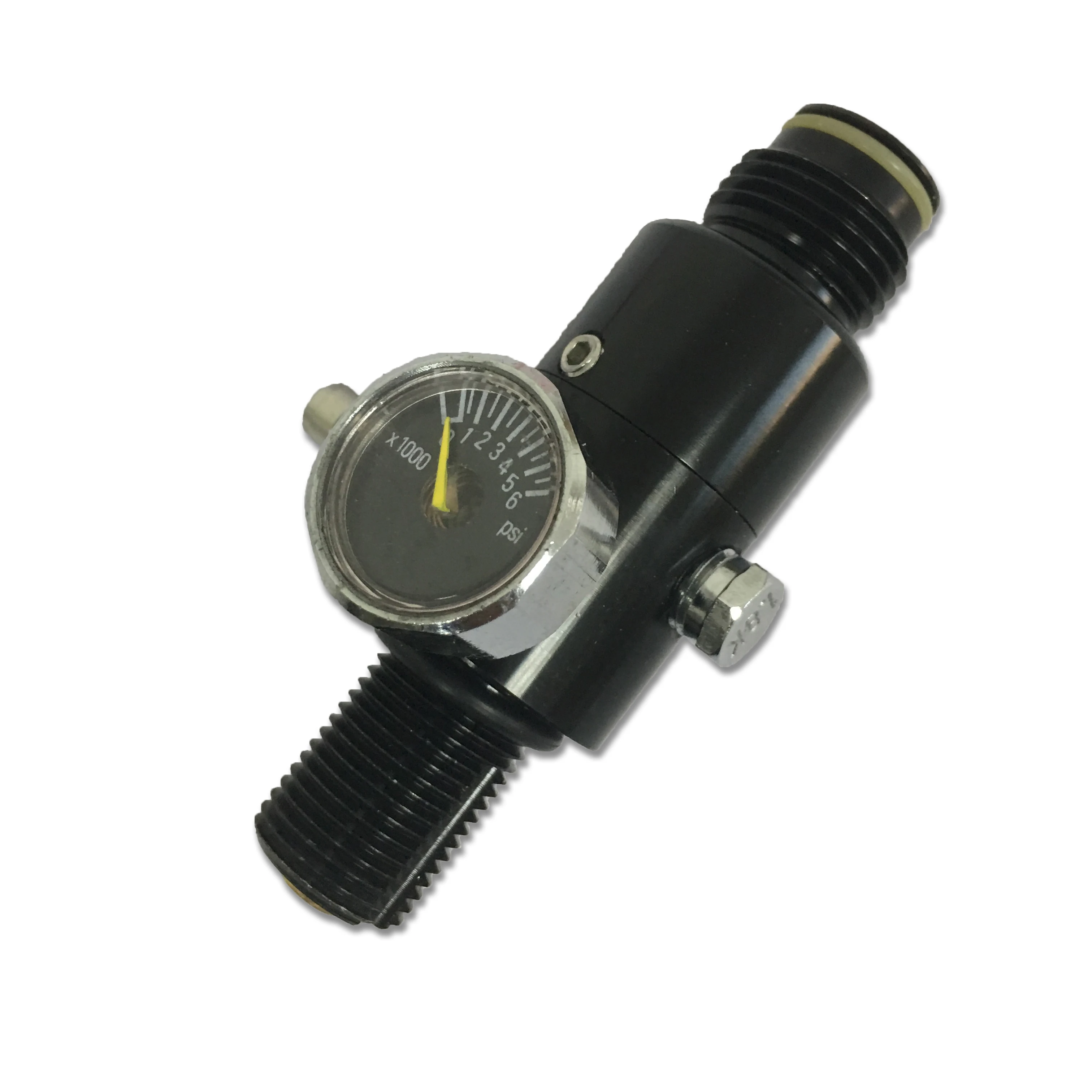 AC961Regulator Paintball Cylinder 4500psi Air Tank Regulator PCP co2 Cylinder Compressed Air Regulator Output Pressure 850Psi
AC961Regulator Paintball Cylinder 4500psi Air Tank Regulator PCP co2 Cylinder Compressed Air Regulator Output Pressure 850Psi
