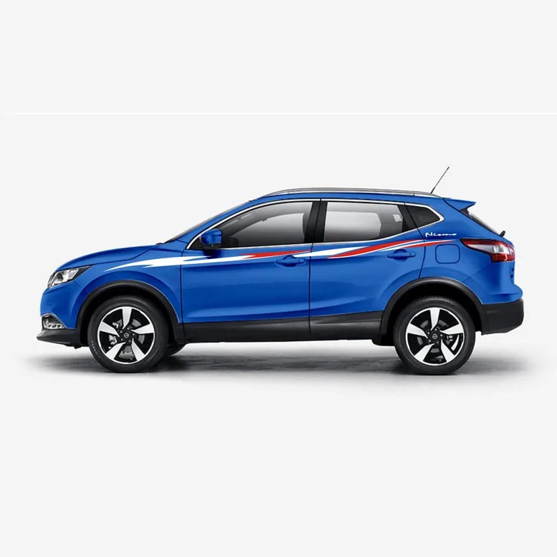 car styling sport car sticker For Nissan QASHQAI Exterior Side door Decal Car Vinyl Film Body Customized Decal 
car styling sport car sticker For Nissan QASHQAI Exterior Side door Decal Car Vinyl Film Body Customized Decal