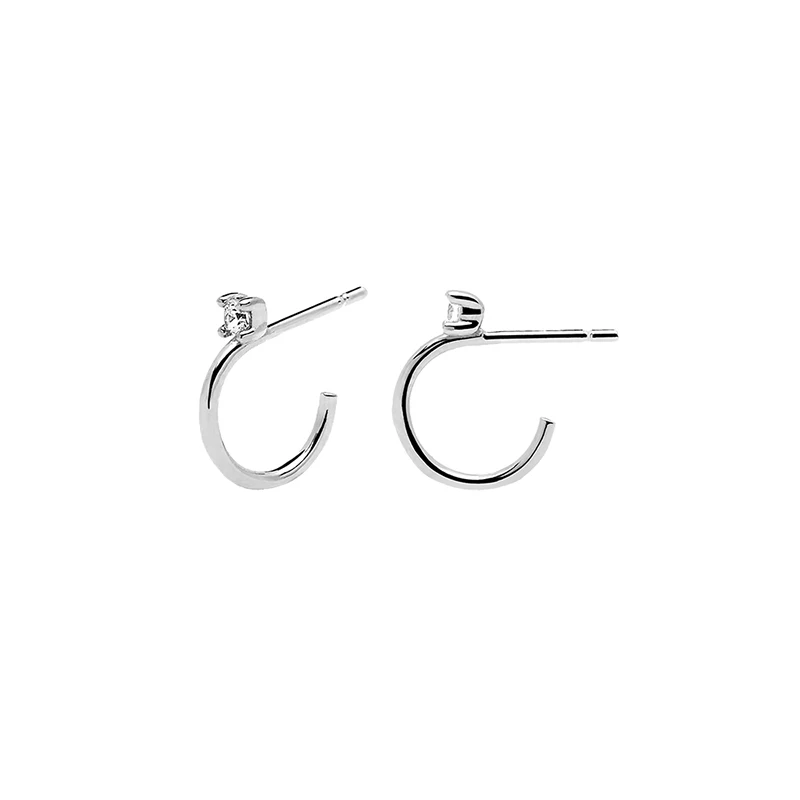 BOAKO Women Girls Bling Cute Small 925 Sterling Silver Zircon Stud Earrings for Wedding Party Engagement Jewelry Earring Gift
BOAKO Women Girls Bling Cute Small 925 Sterling Silver Zircon Stud Earrings for Wedding Party Engagement Jewelry Earring Gift