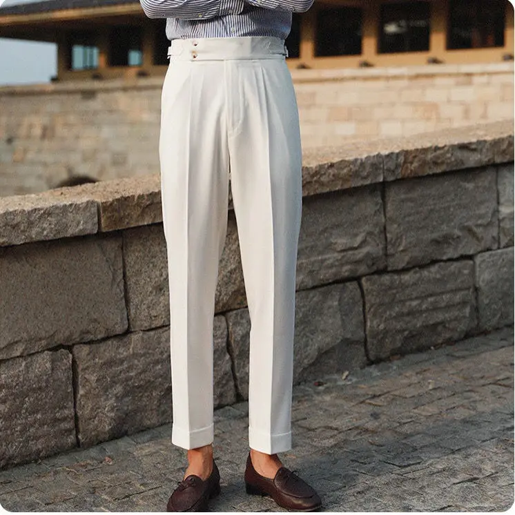 Men 2021 Spring Fashion Business Casual Slim Fit Men Dress Pants Solid All Match Formal Wear Office Trousers Gentlemen O358
Men 2021 Spring Fashion Business Casual Slim Fit Men Dress Pants Solid All Match Formal Wear Office Trousers Gentlemen O358
