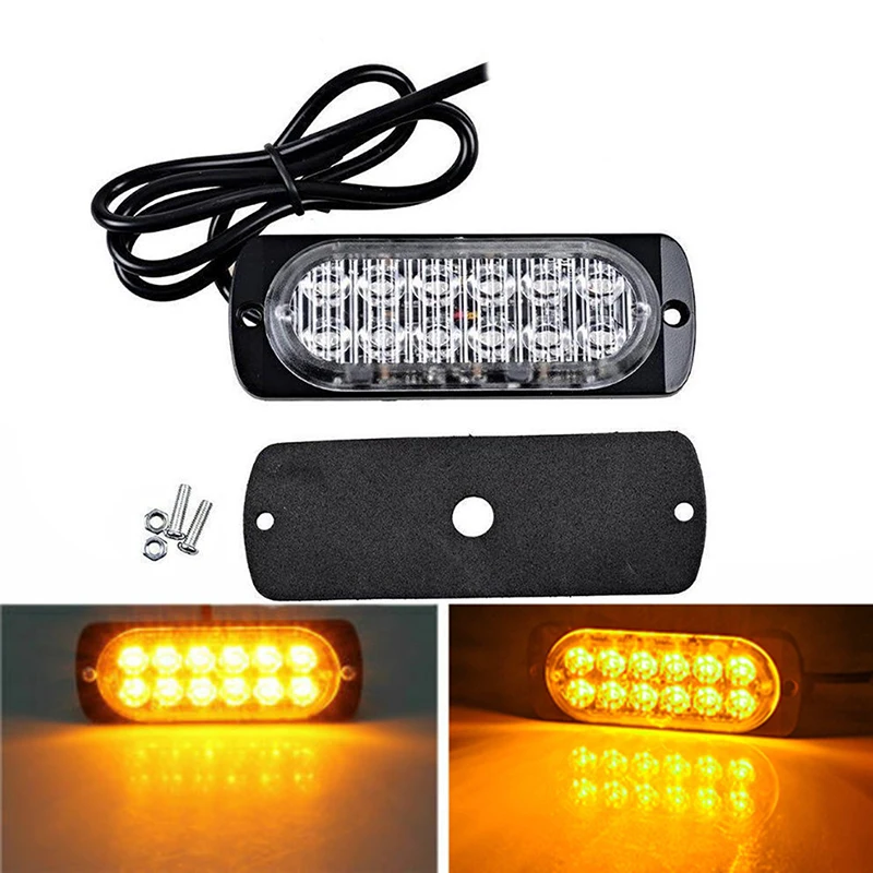 12-24V 36W Yellow Work Light Car Fog Light Lamp 12LED For Offroad SUV ATV Truck Warn Safety Urgent Light Always Bright
12-24V 36W Yellow Work Light Car Fog Light Lamp 12LED For Offroad SUV ATV Truck Warn Safety Urgent Light Always Bright
