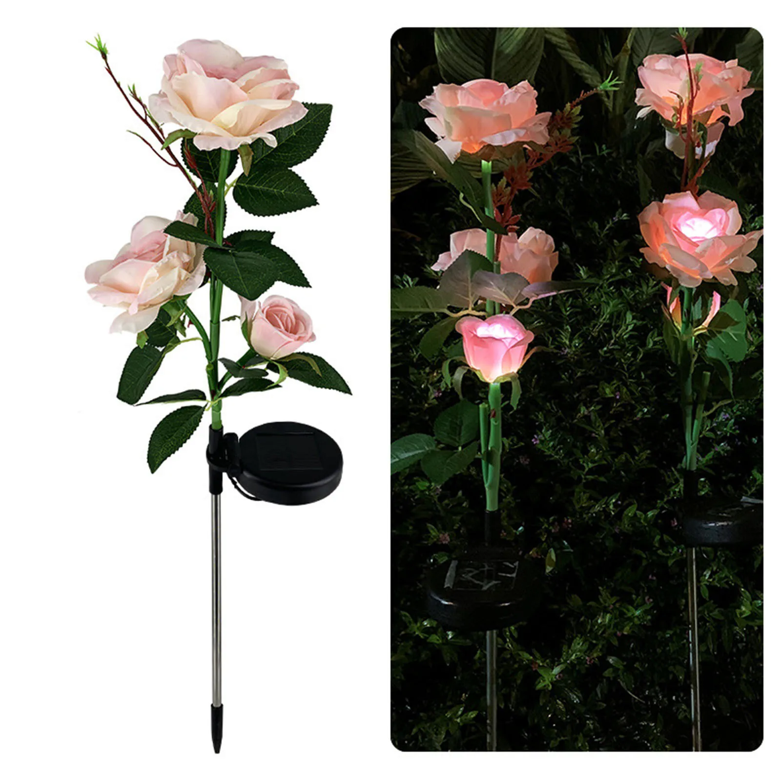 Solar Lawn Lights Rose Lanterns LED Garden Decoration Waterproof Outdoor Lights Landscape Lawn Lights Gardening Decoration
Solar Lawn Lights Rose Lanterns LED Garden Decoration Waterproof Outdoor Lights Landscape Lawn Lights Gardening Decoration