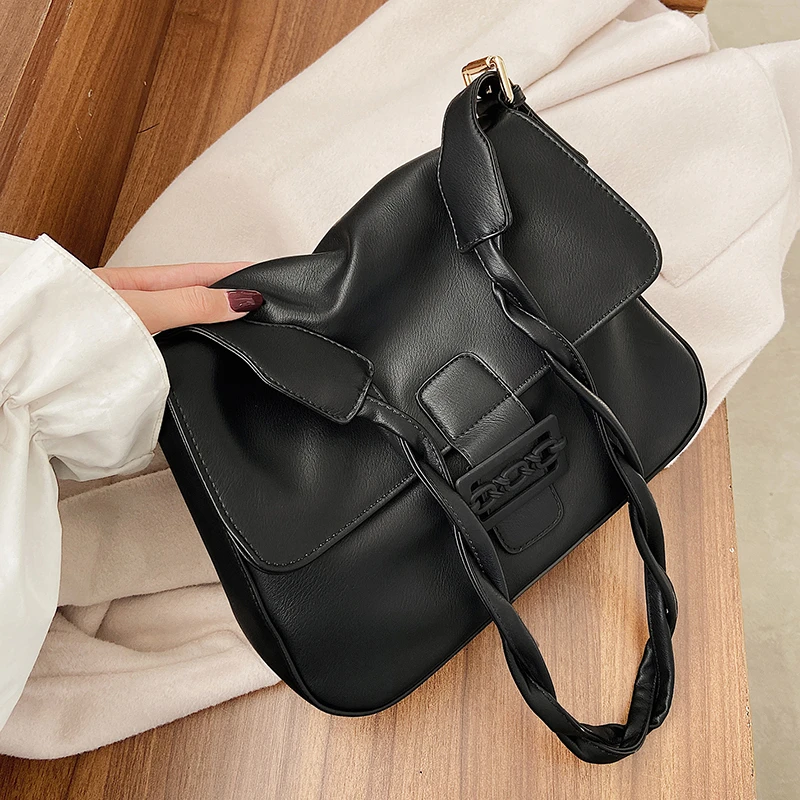 Fashion Simply Crossbody Bags For Women 2021 Winter Solid Color PU Shoulder Bag Lady Woven Leather Chain Travel Handbag Baguette
Fashion Simply Crossbody Bags For Women 2021 Winter Solid Color PU Shoulder Bag Lady Woven Leather Chain Travel Handbag Baguette