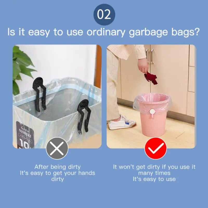 1PC Garbage Bag Fixer Silicone Magnetic Garbage Can Fixing Clip Adjustable Garbage Bag Fixer Artifact Kitchen Storage Gadgets
1PC Garbage Bag Fixer Silicone Magnetic Garbage Can Fixing Clip Adjustable Garbage Bag Fixer Artifact Kitchen Storage Gadgets