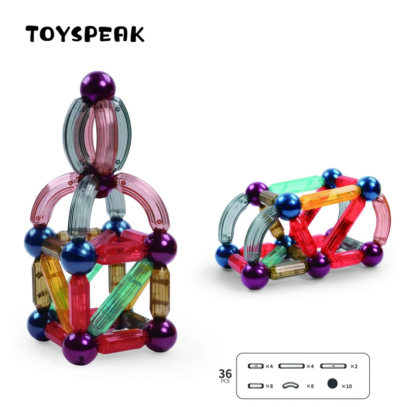 36Pcs 42pcs Big Size Magnetic Stick Building Blocks with Lighting Children Kid Educational Game Set
36Pcs 42pcs Big Size Magnetic Stick Building Blocks with Lighting Children Kid Educational Game Set