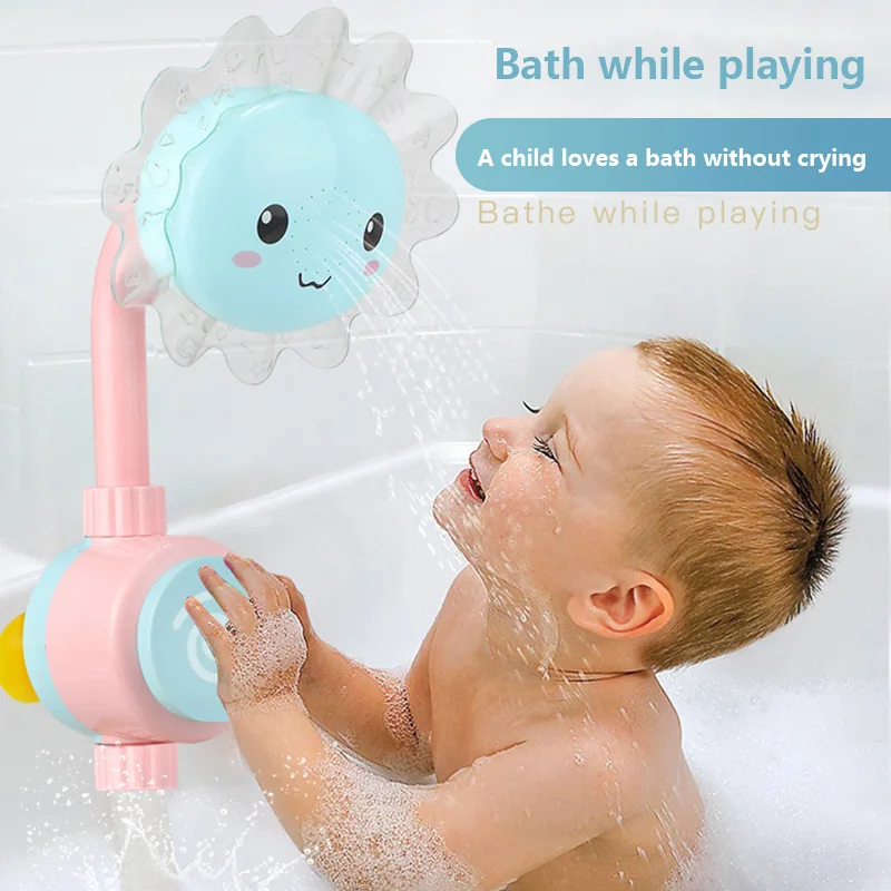 Bath Toy Sunflower Water Swimming For Children Spray Baby Spray Faucet Showers Water Toys Suckers Spouts Playing Folding Baby
Bath Toy Sunflower Water Swimming For Children Spray Baby Spray Faucet Showers Water Toys Suckers Spouts Playing Folding Baby