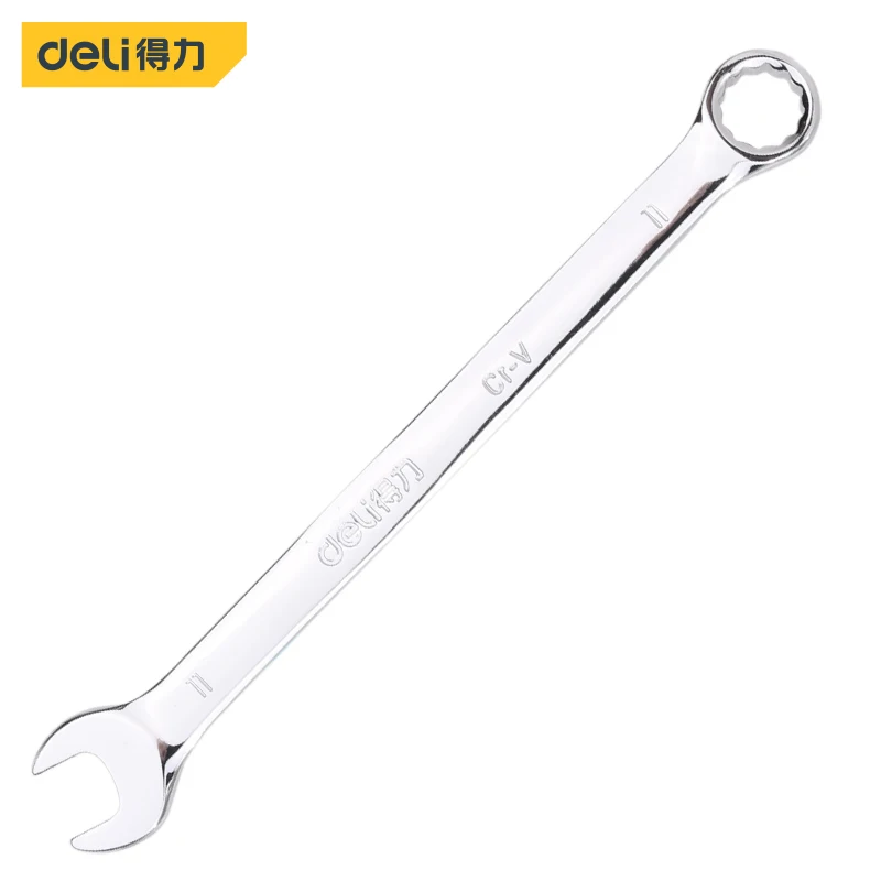 Deli Ratchet Combination Metric Mirror Wrench 11mm Fine Tooth Gear Ring Torque Socket Nut Hand Tools Alicates High Repair Tools 
Deli Ratchet Combination Metric Mirror Wrench 11mm Fine Tooth Gear Ring Torque Socket Nut Hand Tools Alicates High Repair Tools
