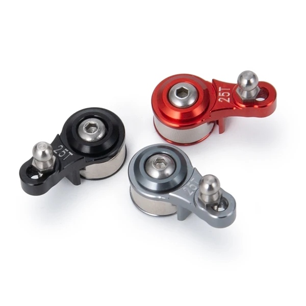 25T Aluminum Alloy Adjustable Damping Servo Arm for 1/10 RC Models Trx4 Upgrade Parts