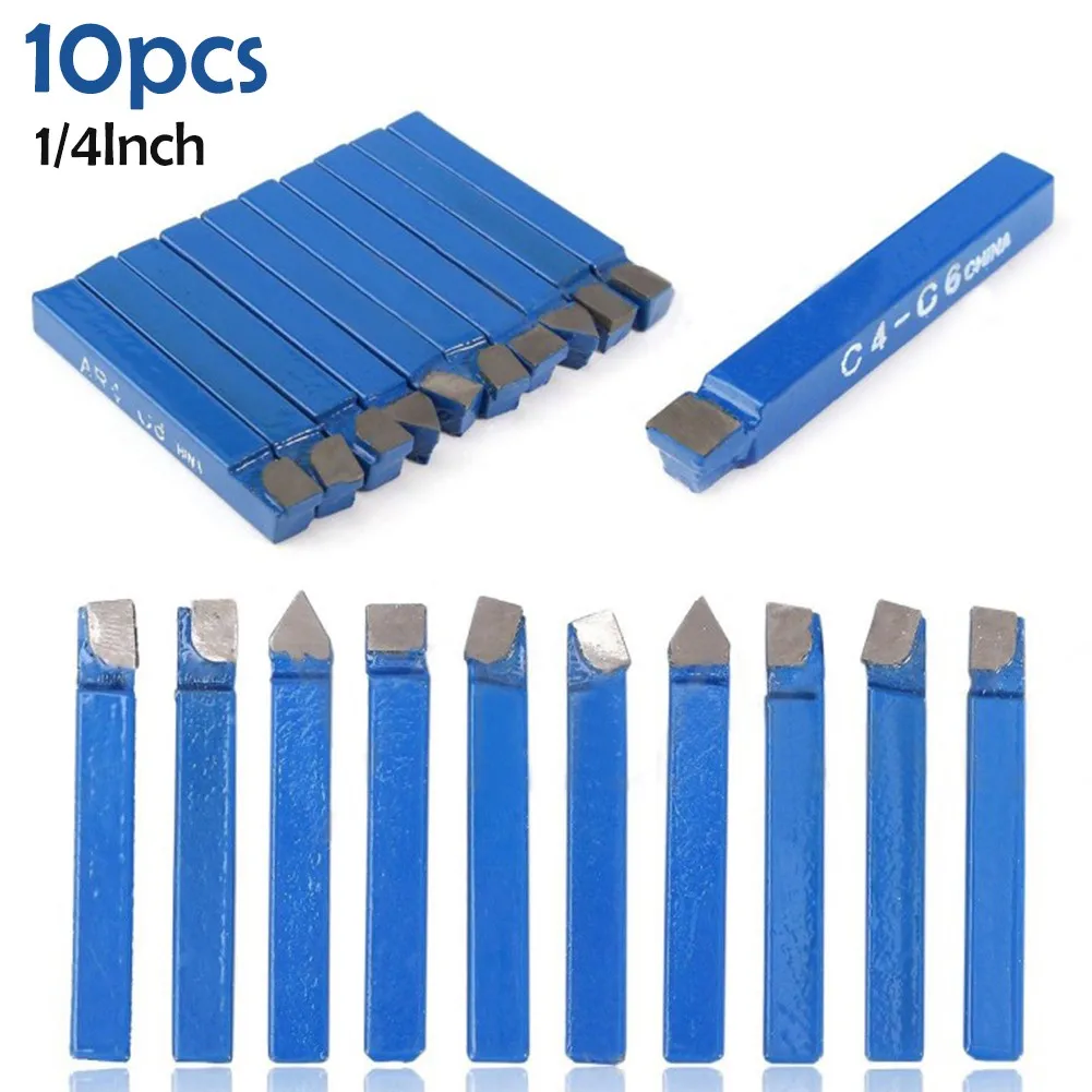 Metal Tools Tip Carbide Cutting 1/4" C4-C6 Tipped Cutter C6 Bit CNC C-6 AR4-C6 10pcs Latest
Metal Tools Tip Carbide Cutting 1/4" C4-C6 Tipped Cutter C6 Bit CNC C-6 AR4-C6 10pcs Latest