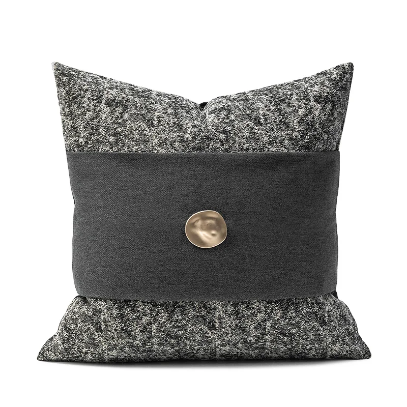 Decorative Cushion Cover Set For Living Room Sofa Waist Pillowcase Grey Black Patchwork Pillows Home Decoration 45x45cm 30x50cm
Decorative Cushion Cover Set For Living Room Sofa Waist Pillowcase Grey Black Patchwork Pillows Home Decoration 45x45cm 30x50cm