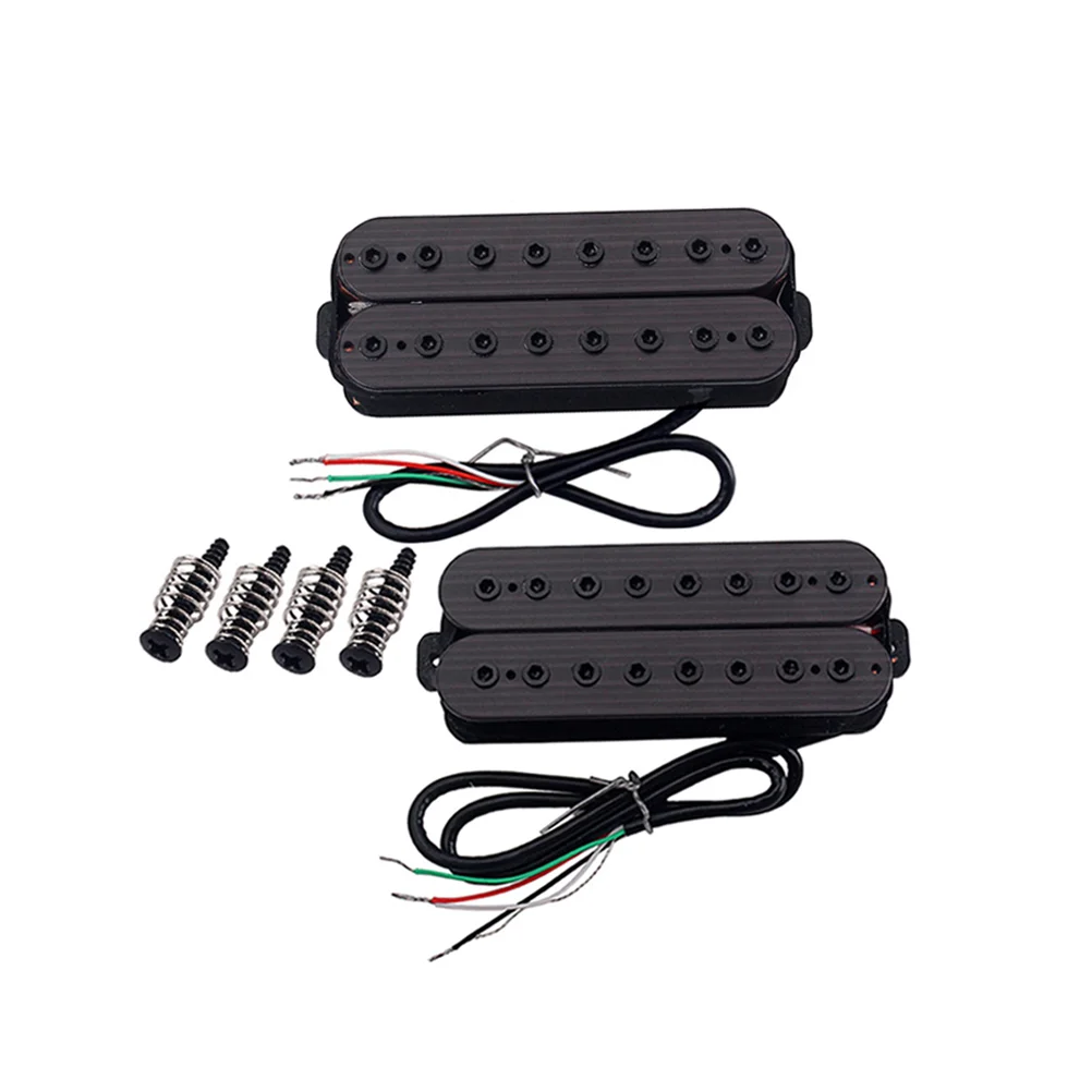 2pcs GME04 8 String Wood Color Humbucker Pickup Double Coil Electric Guitar Pickup Hexagon Nut Iron Core for Guitar (Black)
2pcs GME04 8 String Wood Color Humbucker Pickup Double Coil Electric Guitar Pickup Hexagon Nut Iron Core for Guitar (Black)