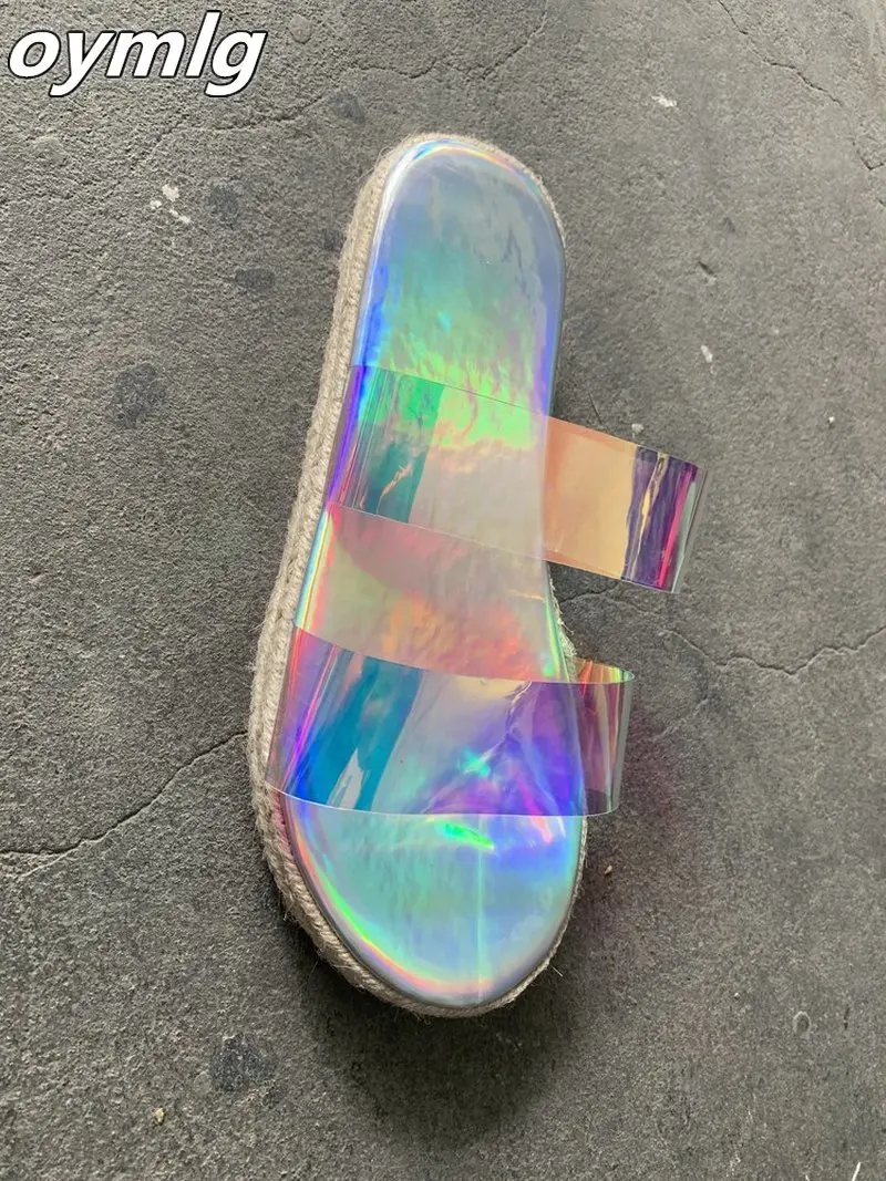 2020 summer new double layer transparent PVC women shoes flat heel increased non-slip outdoor beach sandals all-match slippers 
2020 summer new double layer transparent PVC women shoes flat heel increased non-slip outdoor beach sandals all-match slippers