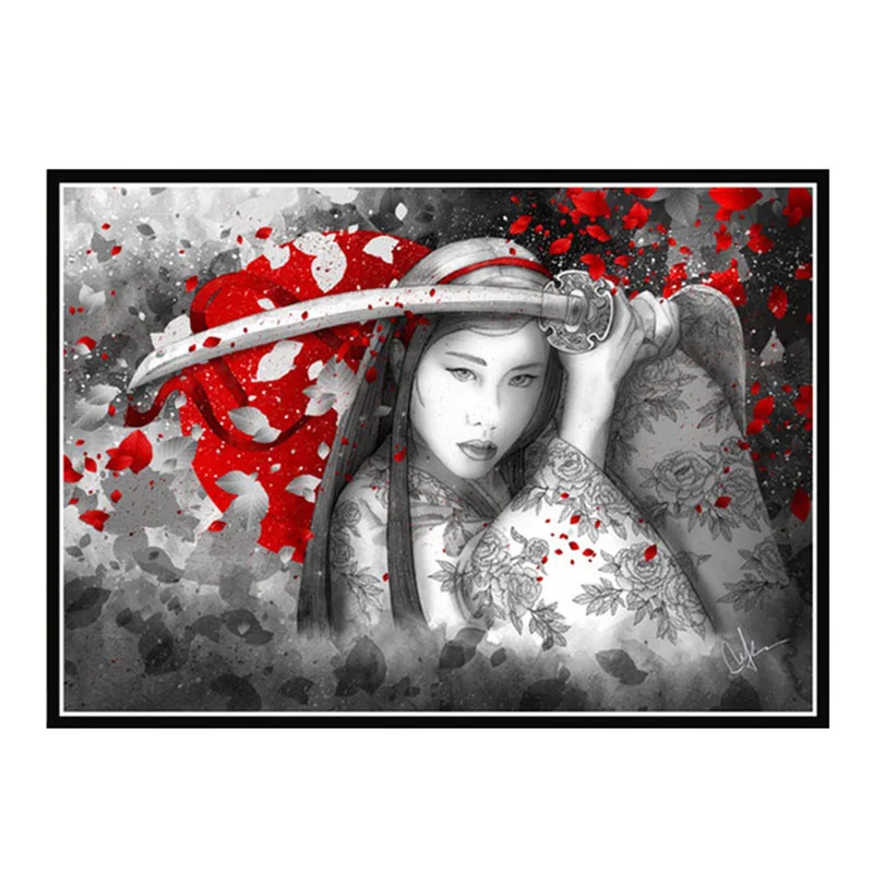 Japanese Bushido 5D DIY Diamond Painting Cross Stitch Samurai Full Square Round Drill Mosaic Embroidery Black Red Room Decor Art
Japanese Bushido 5D DIY Diamond Painting Cross Stitch Samurai Full Square Round Drill Mosaic Embroidery Black Red Room Decor Art