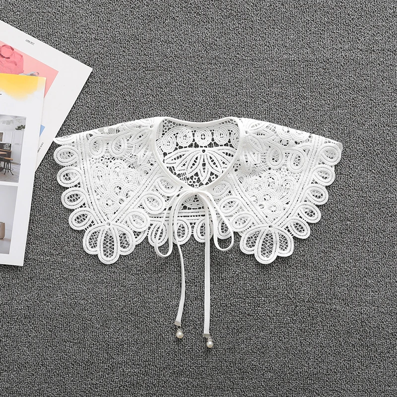 New Women Lace Fake Collar Blouse Cloud Shoulder Doll Collar Detachable Shirt Collar Blouse Top Women Clothes Accessories 
New Women Lace Fake Collar Blouse Cloud Shoulder Doll Collar Detachable Shirt Collar Blouse Top Women Clothes Accessories