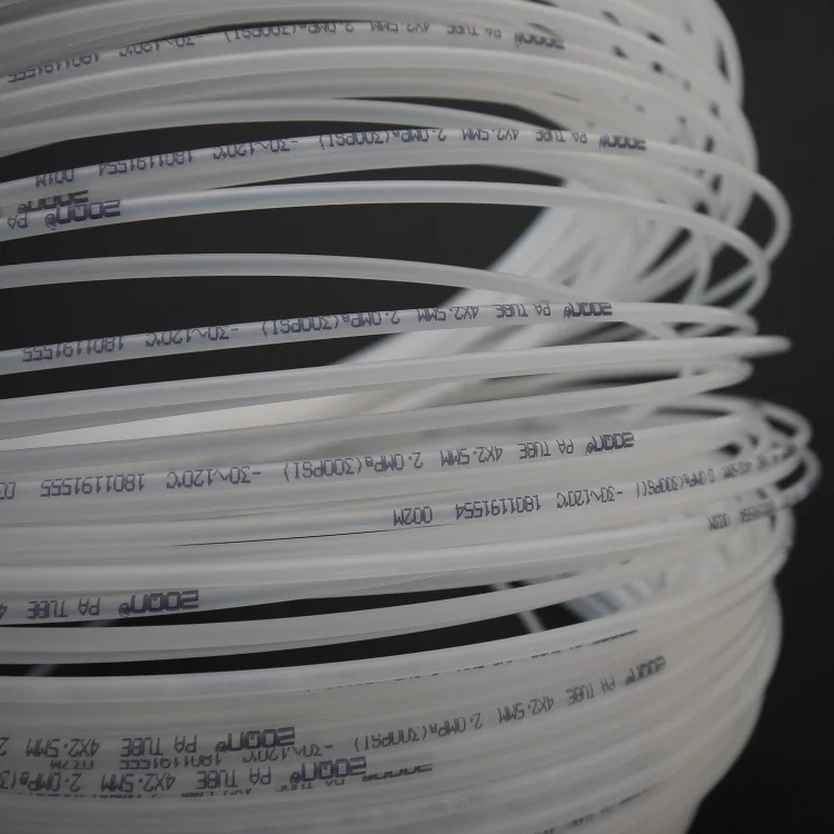 PA6 Nylon Tube OD 12mm x 10mm ID Oil Pipe High Pneumatic Parts Pressure 2.0MPa Air Compressor Water Hose Hard Translucent
PA6 Nylon Tube OD 12mm x 10mm ID Oil Pipe High Pneumatic Parts Pressure 2.0MPa Air Compressor Water Hose Hard Translucent