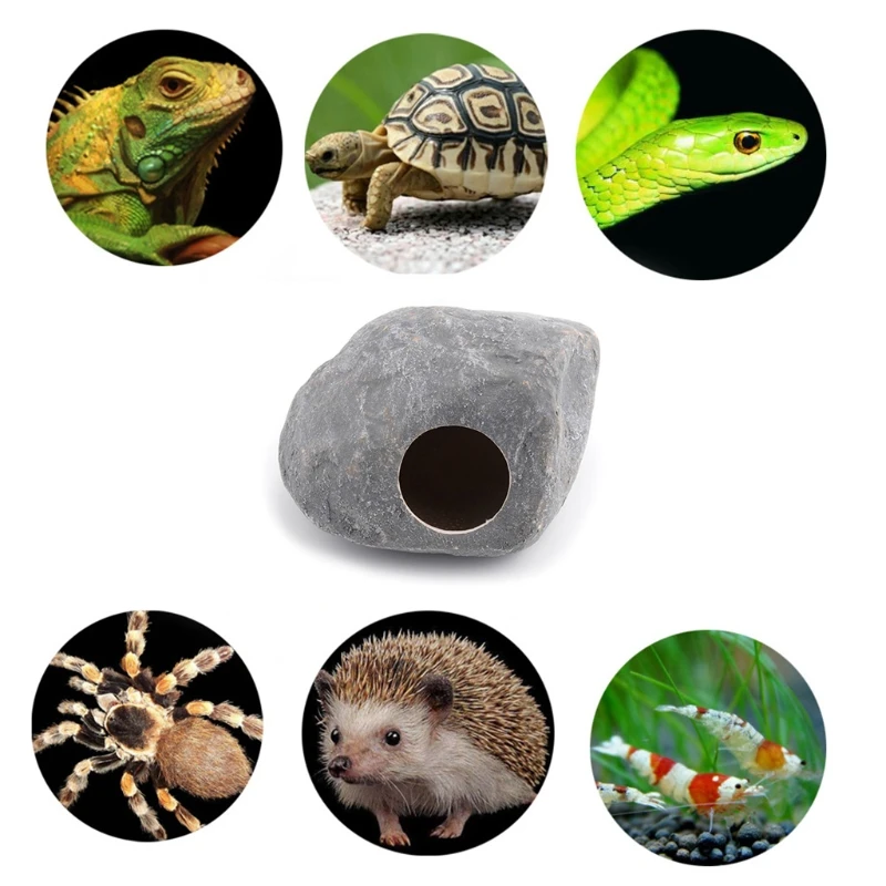 Reptile Hiding Cave Nest Natural Coconut Shell Small Pet Spider Lizard Turtle Cave Hiding Cage Shelter Habitat Hamster H
Reptile Hiding Cave Nest Natural Coconut Shell Small Pet Spider Lizard Turtle Cave Hiding Cage Shelter Habitat Hamster H
