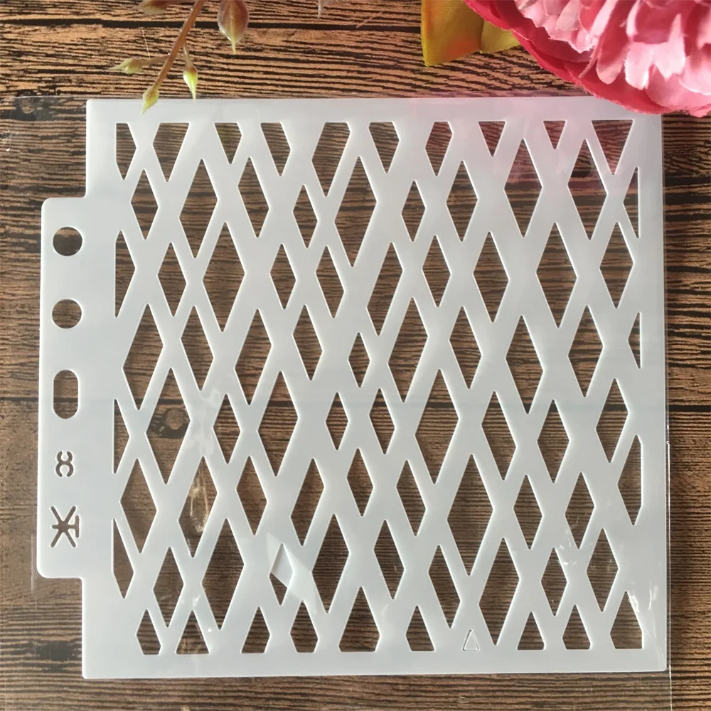 14*13cm Net Geometry DIY Layering Stencils Wall Painting Scrapbook Coloring Embossing Album Decorative Template
14*13cm Net Geometry DIY Layering Stencils Wall Painting Scrapbook Coloring Embossing Album Decorative Template