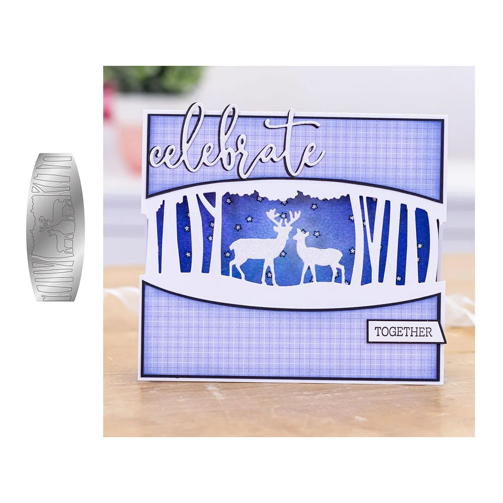 JC Deer Tree Background Metal Cutting Dies for Scrapbooking Craft Mold Stencil Handmade Tool Paper Card Make Template Decoration
JC Deer Tree Background Metal Cutting Dies for Scrapbooking Craft Mold Stencil Handmade Tool Paper Card Make Template Decoration