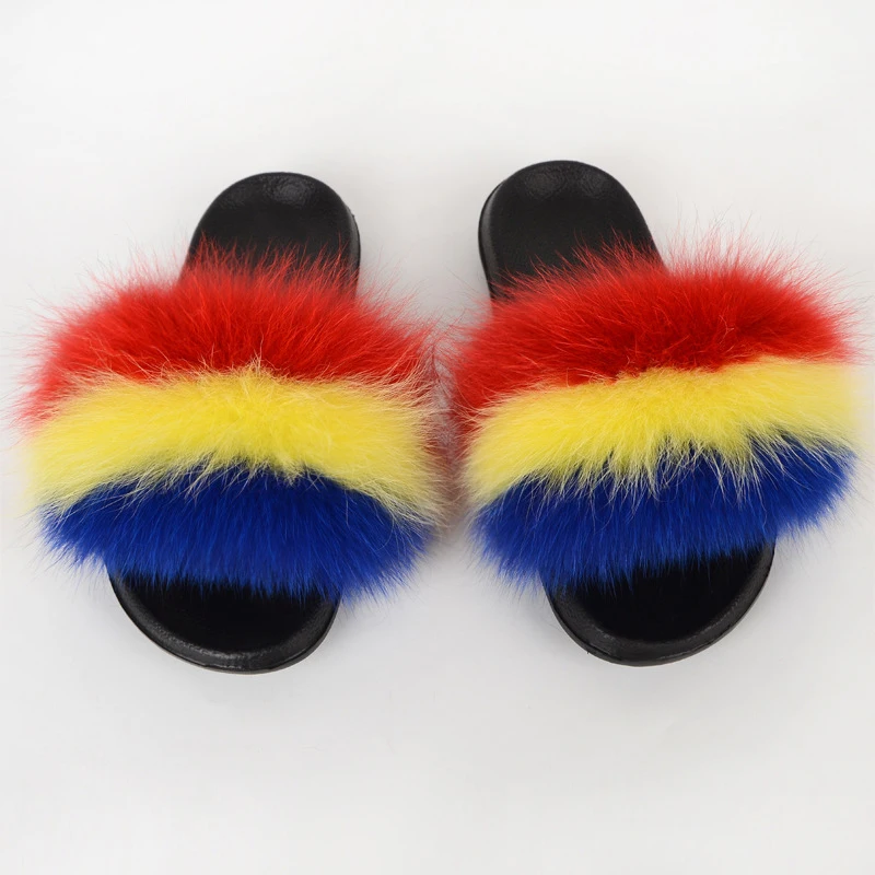 100% Fox Fur Slippers Women Summer Casual Fur Slippers Flat Bottom Non-slip Fluffy Fox Fur Slippers Fur Can Be Replaced At Will
100% Fox Fur Slippers Women Summer Casual Fur Slippers Flat Bottom Non-slip Fluffy Fox Fur Slippers Fur Can Be Replaced At Will