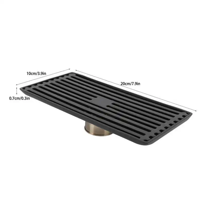 Hardware Accessories Gereedschap FGDEYUHJU Black Floor Drain with Removable Cover Stainless Steel Bathroom Kitchen Accessory
Hardware Accessories Gereedschap FGDEYUHJU Black Floor Drain with Removable Cover Stainless Steel Bathroom Kitchen Accessory