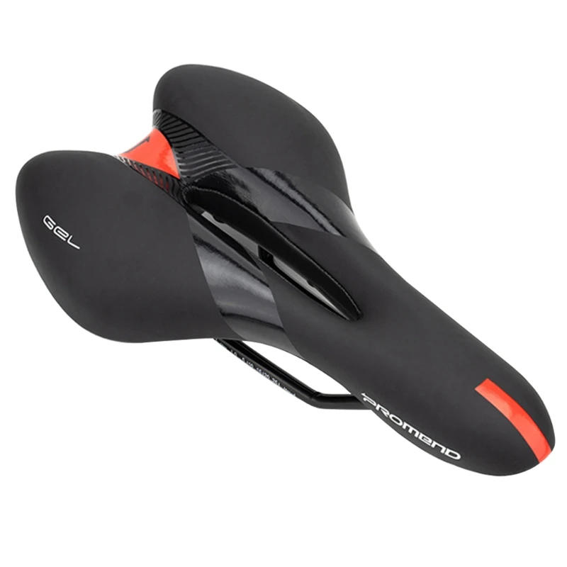 Promend Shockproof Bicycle Saddle Silicone Cushion PU Leather Surface Silica Filled Gel Comfortable Cycling Seat
Promend Shockproof Bicycle Saddle Silicone Cushion PU Leather Surface Silica Filled Gel Comfortable Cycling Seat