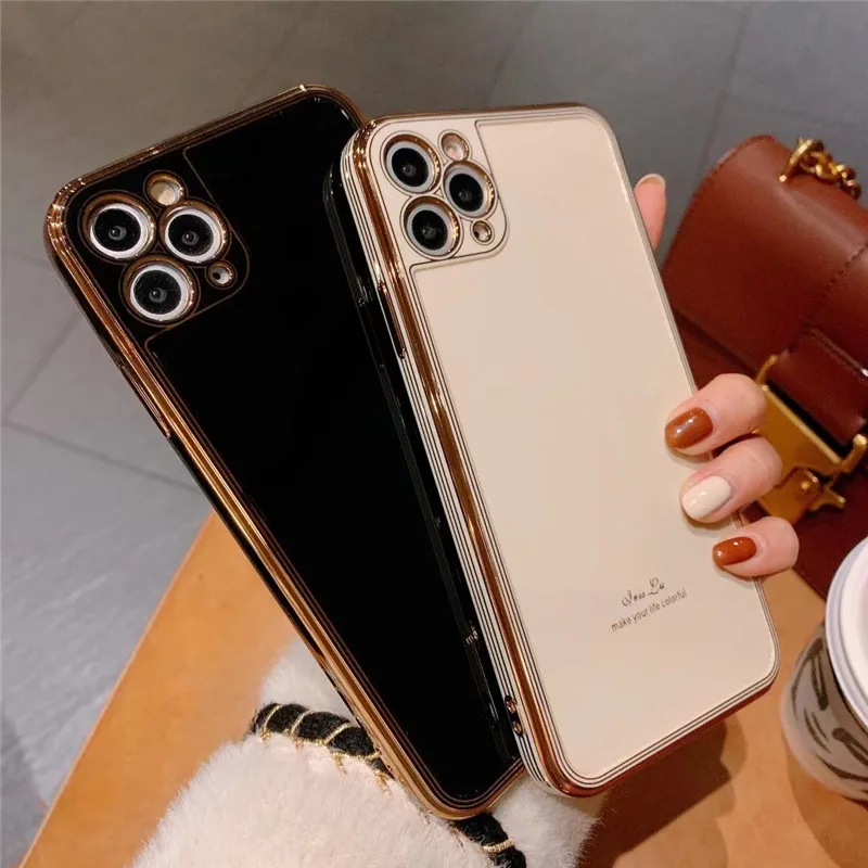 2021 New Electroplated Solid Color Phone Case For iPhone 12 11 Pro Max XR XS X XS Max 7 8 Plus SE20 Letter Lens Protective Cover
2021 New Electroplated Solid Color Phone Case For iPhone 12 11 Pro Max XR XS X XS Max 7 8 Plus SE20 Letter Lens Protective Cover