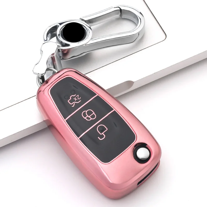 Auto Remote Key Case for Ford Focus Mondeo Fiesta Escape MK3 C-Max Key Case Keychain Keyring Chains Fob Bag Holder Accessories
Auto Remote Key Case for Ford Focus Mondeo Fiesta Escape MK3 C-Max Key Case Keychain Keyring Chains Fob Bag Holder Accessories