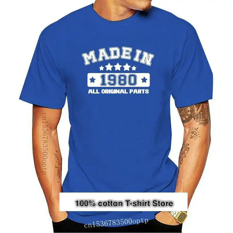 Camiseta de moda hecha en 2021 для мужчин, хлопковая рубашка с круглым вырезом, подарок cumплинсы, 1980
Camiseta de moda hecha en 2021 для мужчин, хлопковая рубашка с круглым вырезом, подарок cumплинсы, 1980