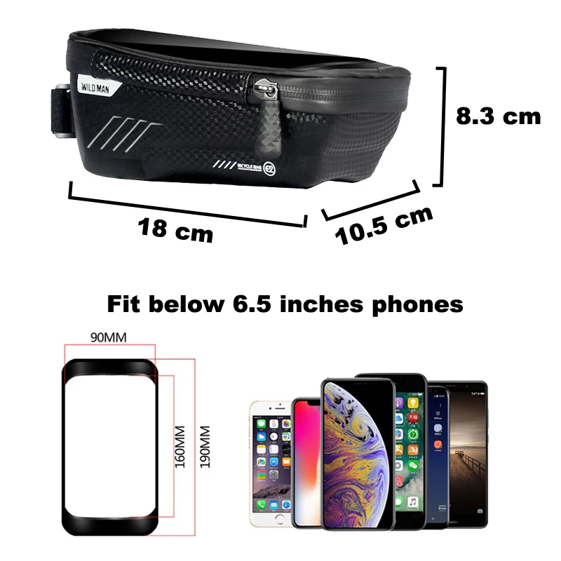 Водонепроницаемая велосипедная сумка велосипедный держатель для телефона