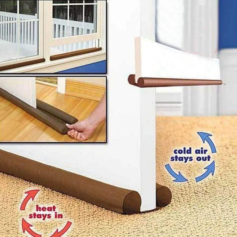 Double Door Draft Stopper Bottom Door Blocker Sound Noise Reduction Rainproof Dustproof Windshield
Double Door Draft Stopper Bottom Door Blocker Sound Noise Reduction Rainproof Dustproof Windshield