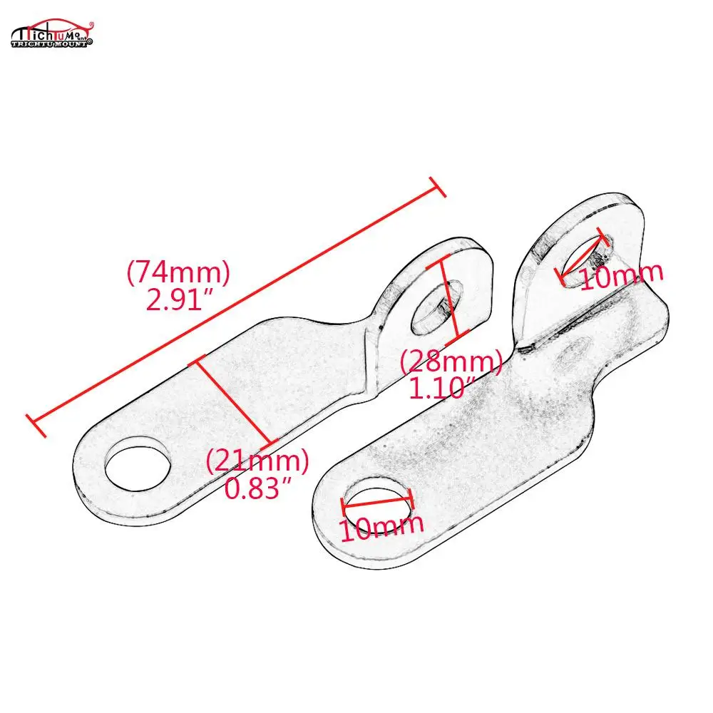 Black Motorcycle Accessories Turn Signal Light Holder Relocation Bracket Front Rear Fork Clamp For Harley Sportster XL 1200 883
Black Motorcycle Accessories Turn Signal Light Holder Relocation Bracket Front Rear Fork Clamp For Harley Sportster XL 1200 883