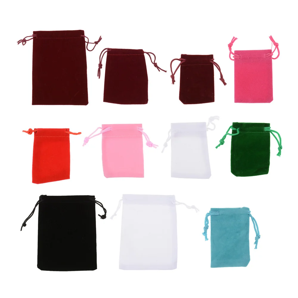 Small Velvet Bag 5x7 7x9 9x12cm Candy Nuts Jewelry Packaging Bags Party Wedding Decoration Velvet Pouch Gift Bags
Small Velvet Bag 5x7 7x9 9x12cm Candy Nuts Jewelry Packaging Bags Party Wedding Decoration Velvet Pouch Gift Bags