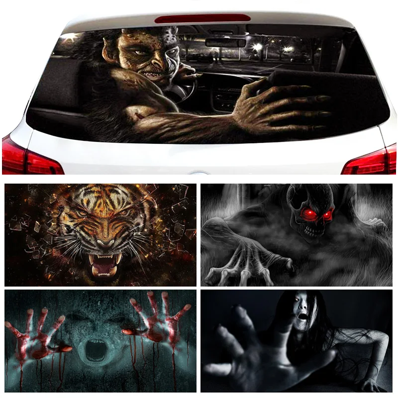 3D Car Rear Windshield Poster Stickers 130*70cm Large Size Car Stickers Rear Window Glass Film Waterproof Car Window Decal
3D Car Rear Windshield Poster Stickers 130*70cm Large Size Car Stickers Rear Window Glass Film Waterproof Car Window Decal