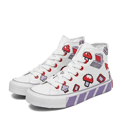 personality high-top Spring canvas shoes graffiti classic board shoes Korean version of casual women's shoes Walking shoes
personality high-top Spring canvas shoes graffiti classic board shoes Korean version of casual women's shoes Walking shoes