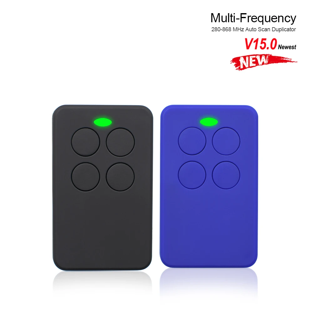 Multi-Frequency 280-900MHz Garage Remote Control Command 433.92MHz Transmitter Gate Rolling Code | Безопасность и защита