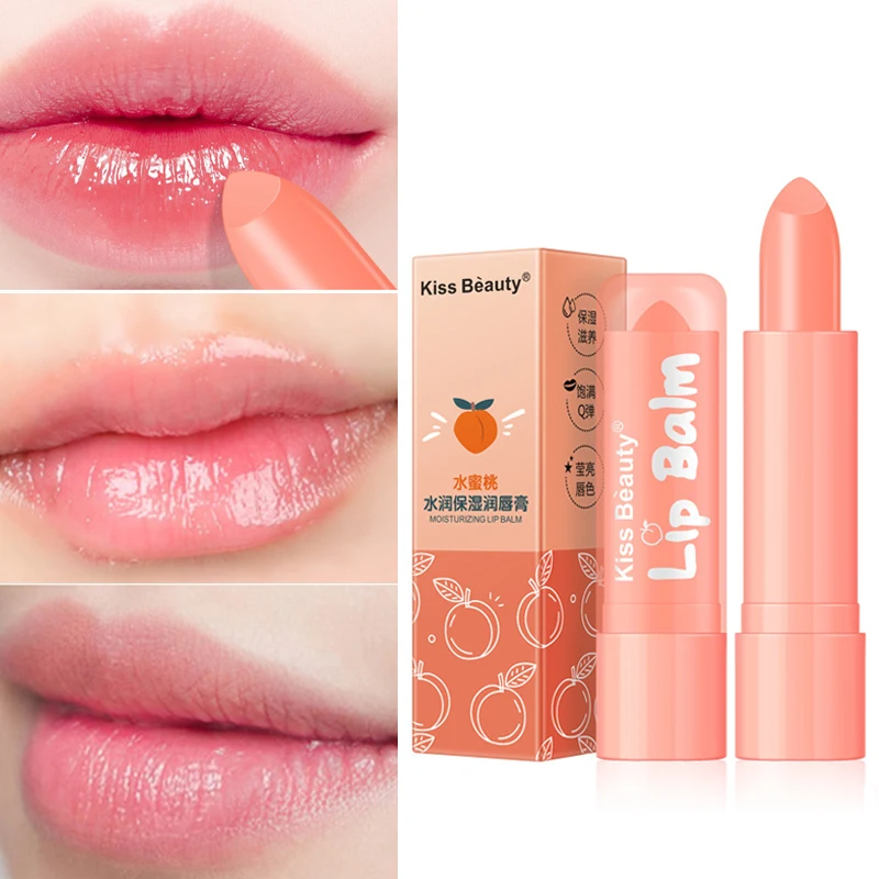 Moisturizing Peach Lip Balm Long Lasting Nourishing Anti-wrinkle Improving Lip Gloss Jelly Lipstick Anti Aging Natural Lip Care
Moisturizing Peach Lip Balm Long Lasting Nourishing Anti-wrinkle Improving Lip Gloss Jelly Lipstick Anti Aging Natural Lip Care