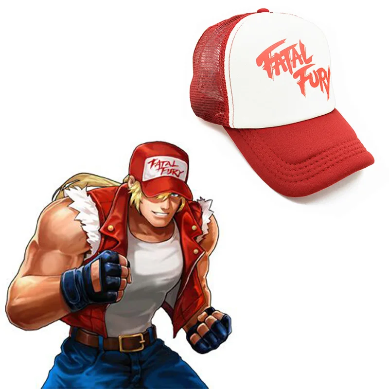 New Arrival Cosplay Cap Game The King of Fighters FURY FATAL Hat Cotton Trucker Caps Cute Gifts Game Fans Outdoor Hats Trinket
New Arrival Cosplay Cap Game The King of Fighters FURY FATAL Hat Cotton Trucker Caps Cute Gifts Game Fans Outdoor Hats Trinket