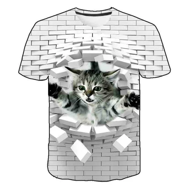 Men's T-shirt Short Sleeve O-neck T-shirt Fashion Animal Clothes Men's Women's Casual Sports 3D Printing T-shirt 2021 Summer New
Men's T-shirt Short Sleeve O-neck T-shirt Fashion Animal Clothes Men's Women's Casual Sports 3D Printing T-shirt 2021 Summer New
