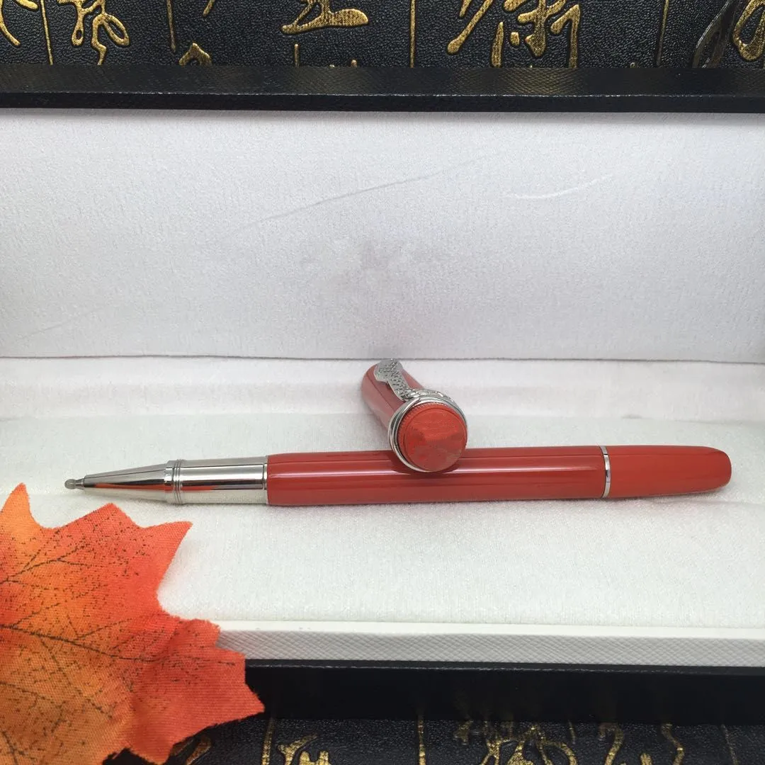 Famous luxury brand strange design snake head clip pen buckle ballpoint pen high-quality resin material ink pen with box
Famous luxury brand strange design snake head clip pen buckle ballpoint pen high-quality resin material ink pen with box