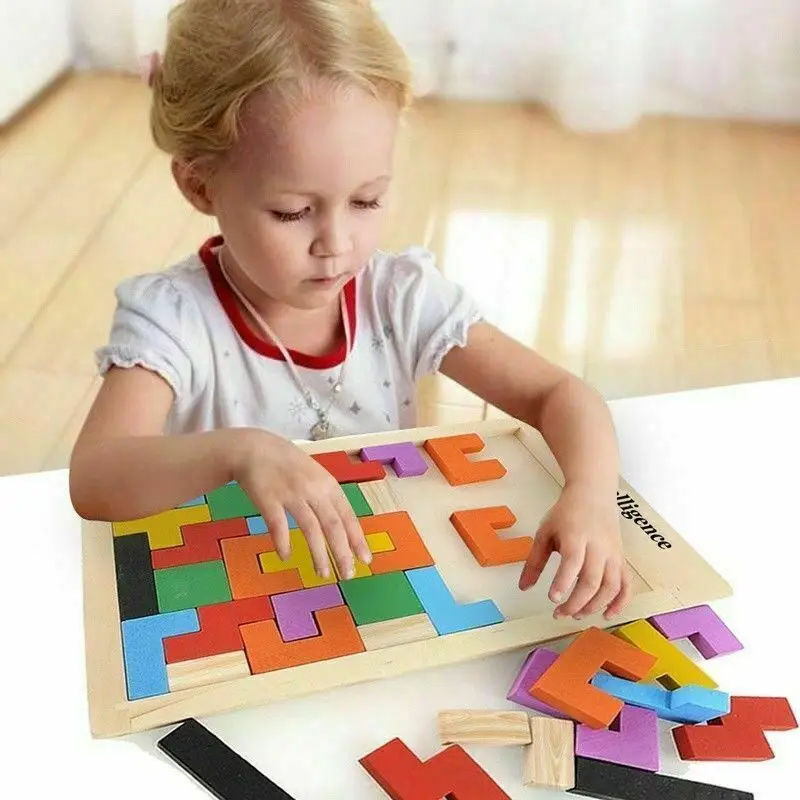 Colorful 3D Puzzle Wooden Tangram Math Toys Tetris Game Children Pre-school Magination Intellectual Educational Toy for Kids
Colorful 3D Puzzle Wooden Tangram Math Toys Tetris Game Children Pre-school Magination Intellectual Educational Toy for Kids