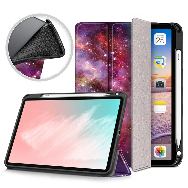 Умный чехол для iPad Air4 Air 10,9 2020, чехол с держателем для ручки, мягкая задняя крышка из ТПУ для Funda iPad Air 4 2020, чехол с автоматическим переходом в с...
Умный чехол для iPad Air4 Air 10,9 2020, чехол с держателем для ручки, мягкая задняя крышка из ТПУ для Funda iPad Air 4 2020, чехол с автоматическим переходом в с...