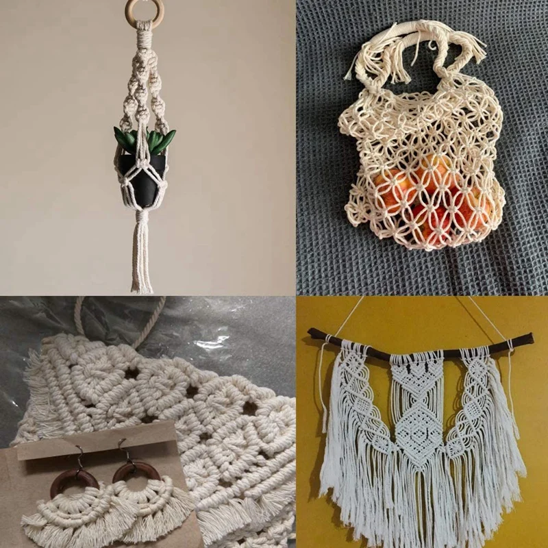 1 Set Macrame Cord Macrame Rope with Wood Beads Wood Ring and Wooden Stick & 1 Pcs Metal Rings Hoops Macrame Ring
1 Set Macrame Cord Macrame Rope with Wood Beads Wood Ring and Wooden Stick & 1 Pcs Metal Rings Hoops Macrame Ring