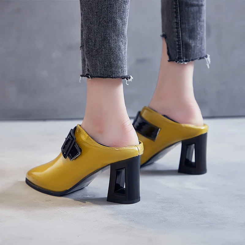 High Heel Pump Black Dress Shoes for Women Yellow Heels Fashion Party Casual Shoes Female Pointed Toe Heels Women Formal Shoes
High Heel Pump Black Dress Shoes for Women Yellow Heels Fashion Party Casual Shoes Female Pointed Toe Heels Women Formal Shoes